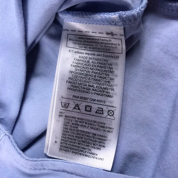 --SOLD-- ADIDAS RYV bodysuit in periwinkle blue - Picture 7 of 9